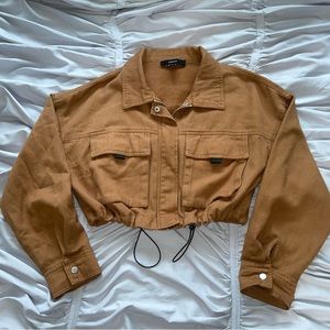 Cropped Utility Jacket-Carharatt Like